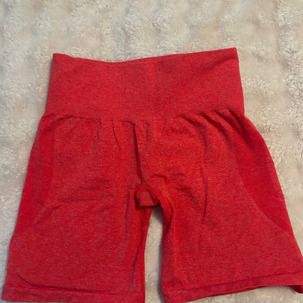 NVGTN Candy Apple Contour Seamless Shorts - Small - Picture 1 of 3
